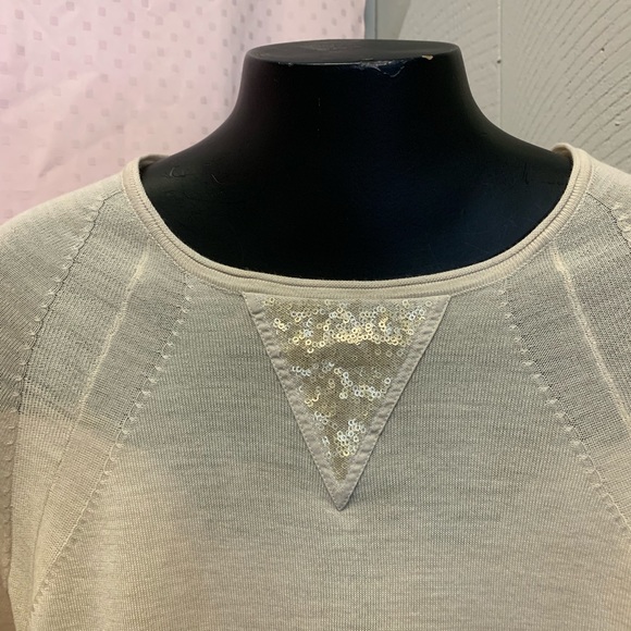 New with tags Ann Taylor cream sweater. - Picture 2 of 4